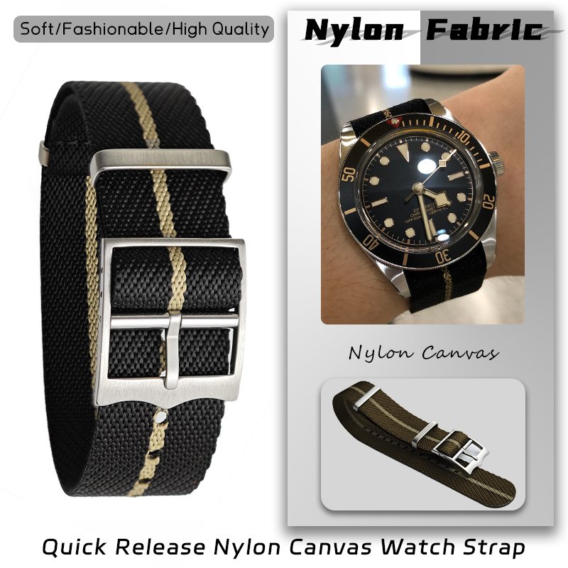 Nato Strap Nylon - Nylon Watch Strap 20mm 22mm for