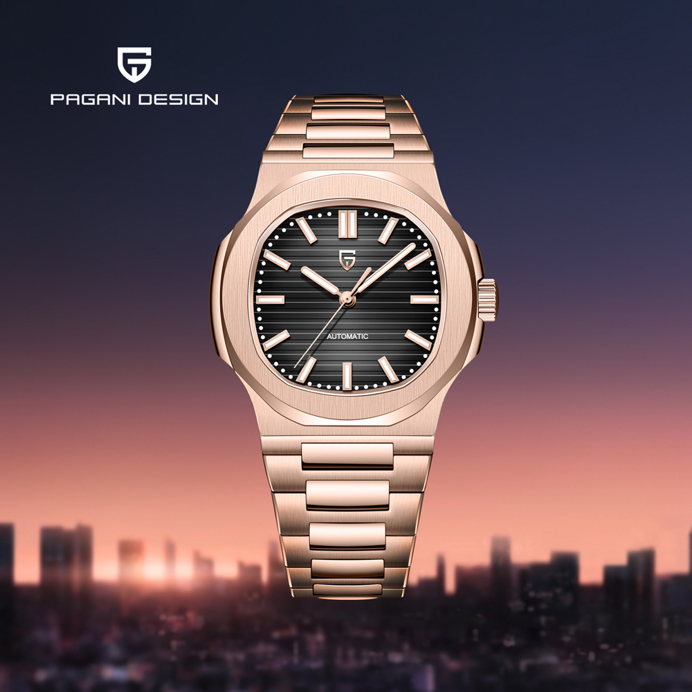 2025 New PAGANI DESIGN Rose Go - Seiko Watch Presage 评论和价格