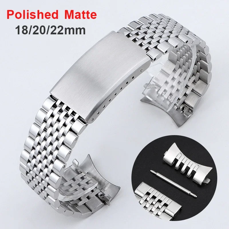 18mm 20mm 22mm Curved Flat End - Curved Spring Bar 评论和价格