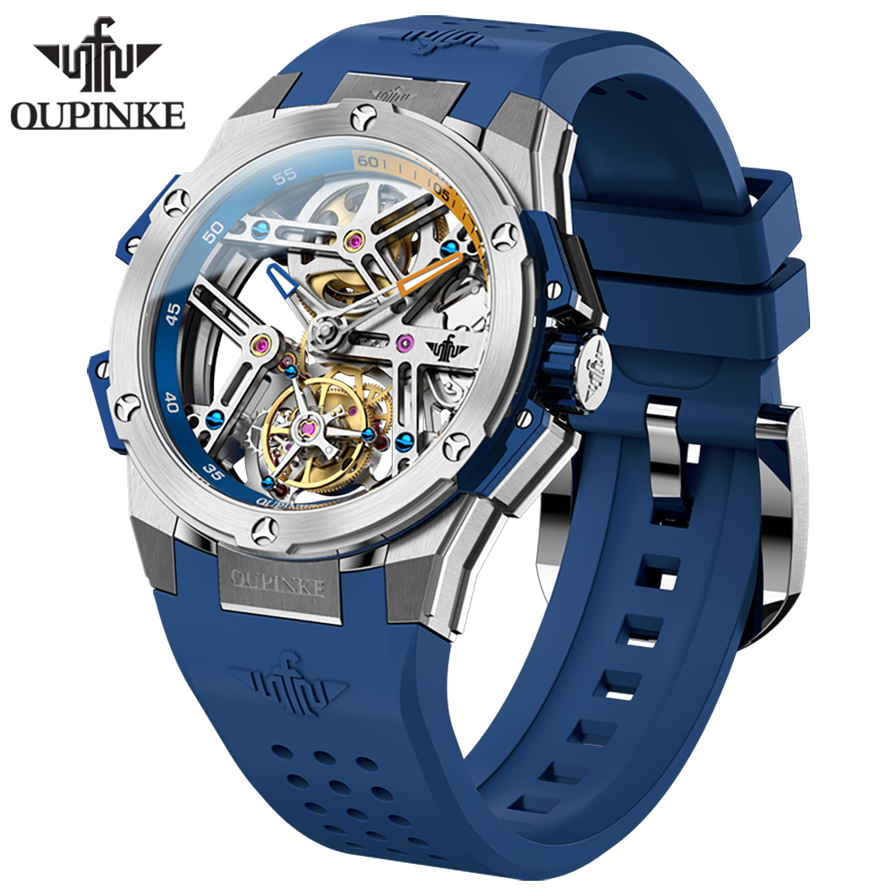 OUPINKE 8003 Real Tourbillon W - Omega Watch Constellation 评论和价格